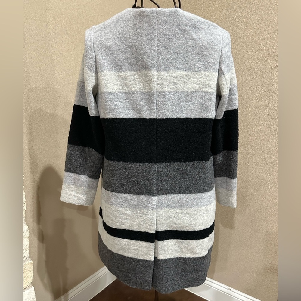 Talbots Wool Button Front Wool Coat, Euc! - image 3